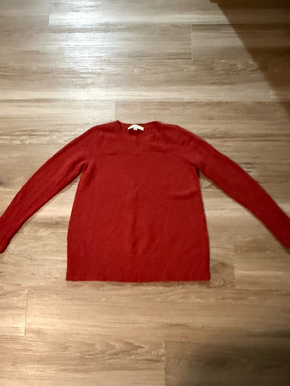 Loft | Women’s Red Crewneck Sweater